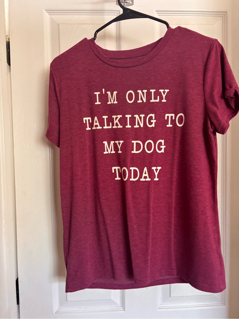 'I'm Only Talking to My Dog Today' Graphic Tee